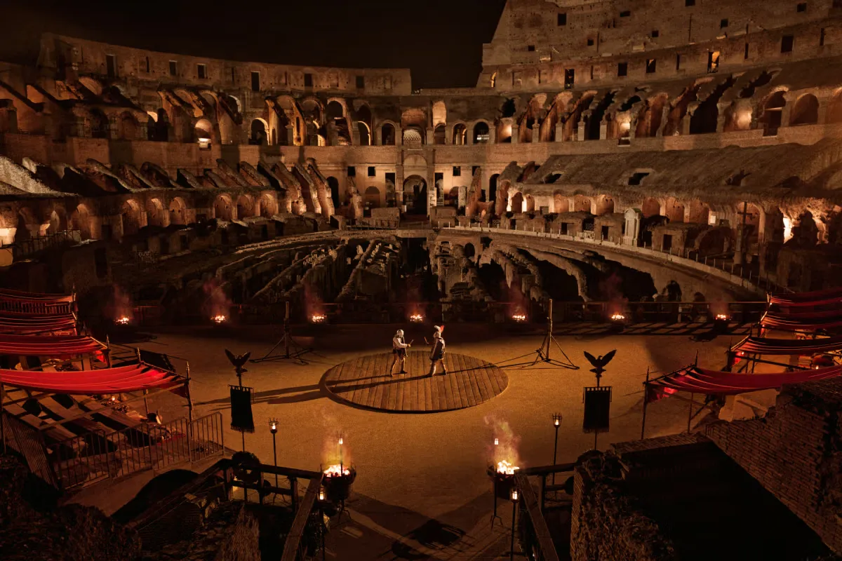 Interior of the Colosseum Arena