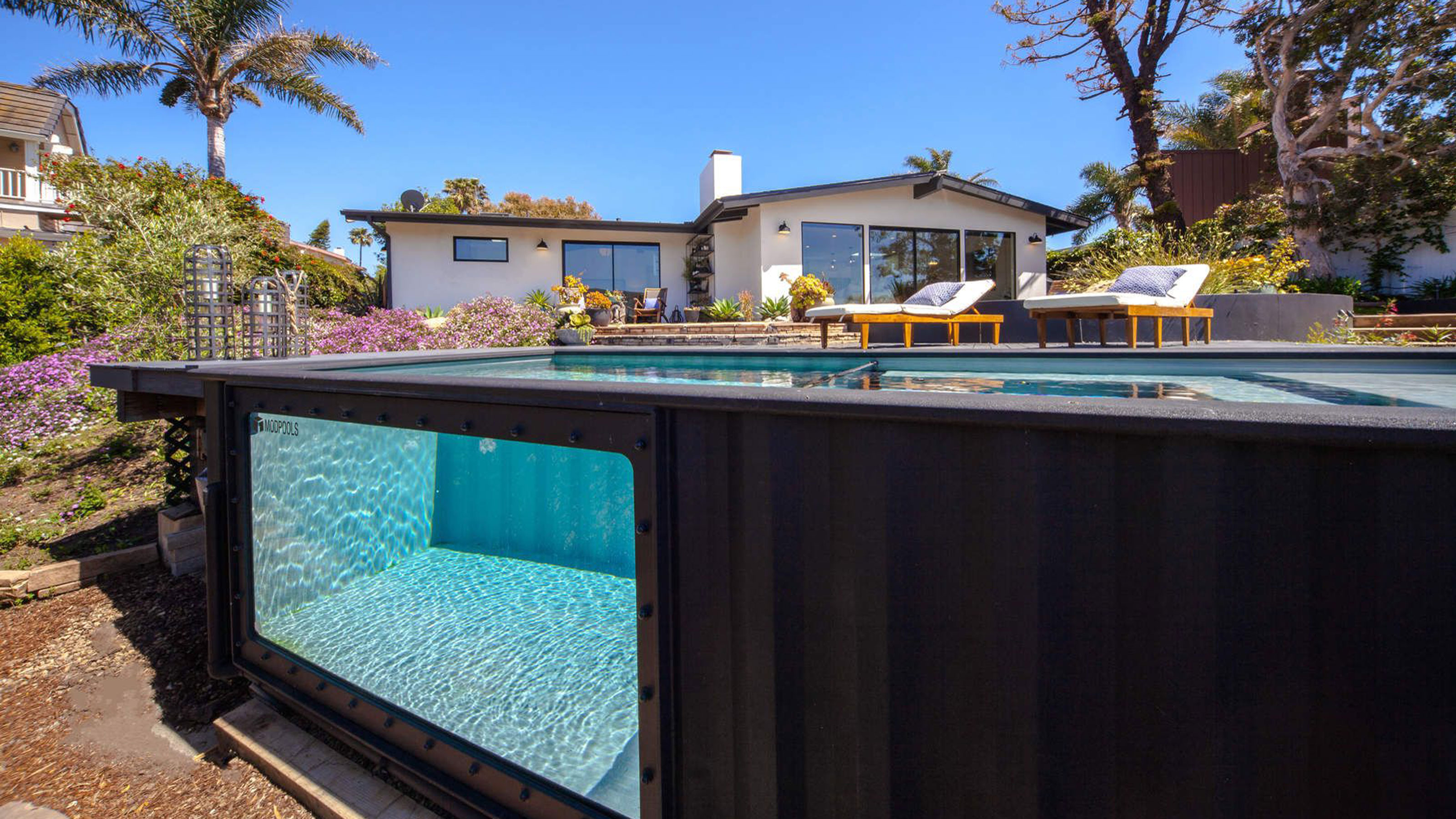 You can now buy a shipping container pool for your backyard Gardeningetc