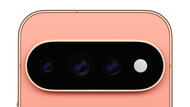 A view of a Google Pixel 11 Pro camera in Canyon