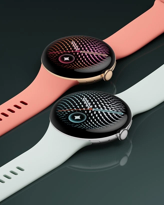A pair of Pixel Watch 5.