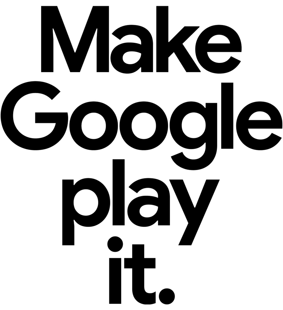 Make Google play it.