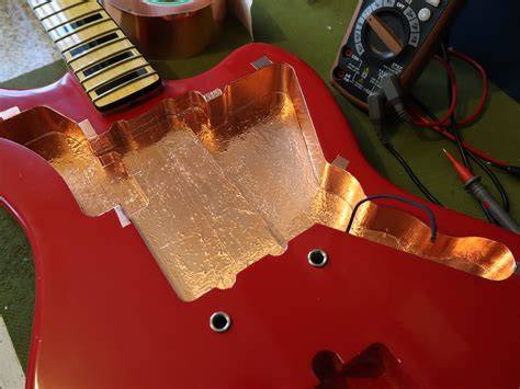 How To Copper Shield A Guitar