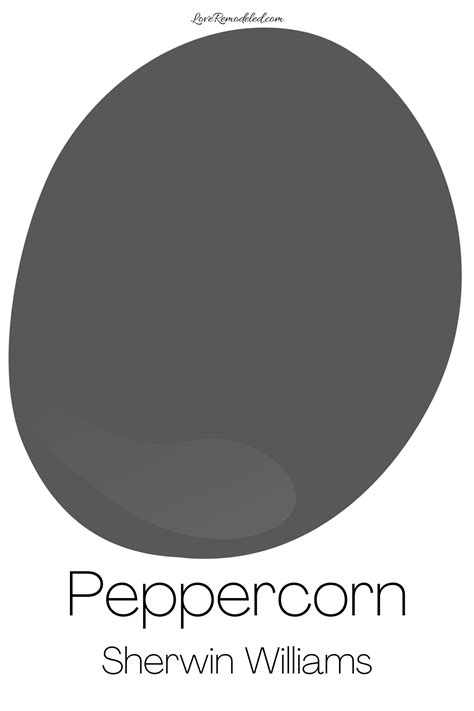 What Color Is Peppercorn Paint