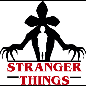 Stranger Things Logowith Creature — Stranger Things SVG
