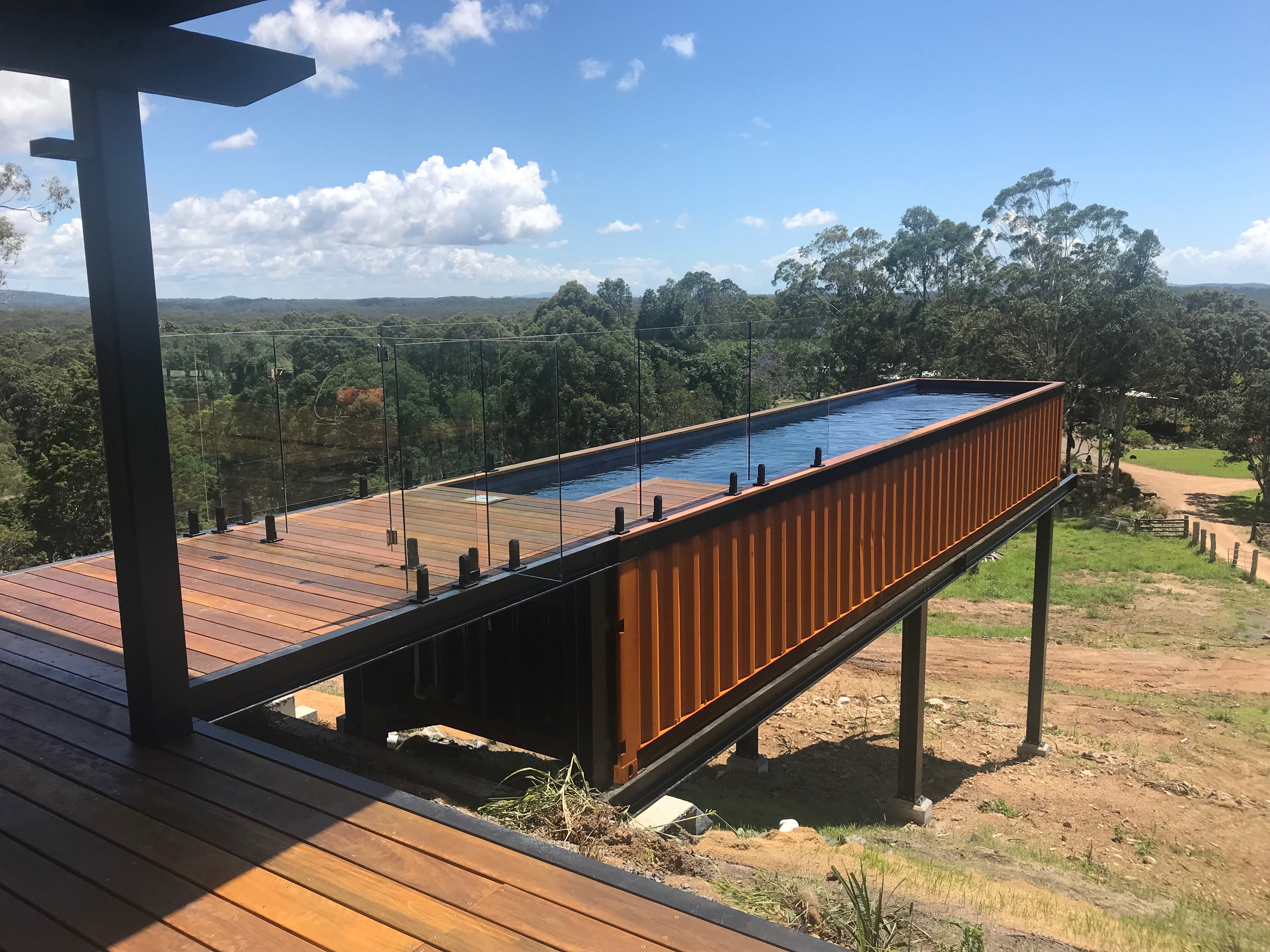Tips to choose, build and install a shipping container pool