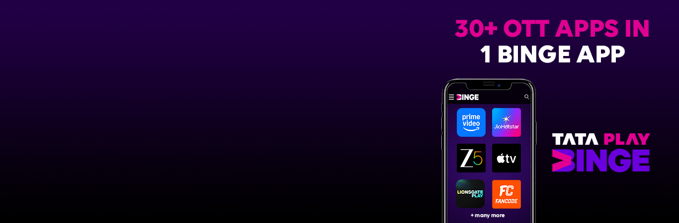 Binge App Banner